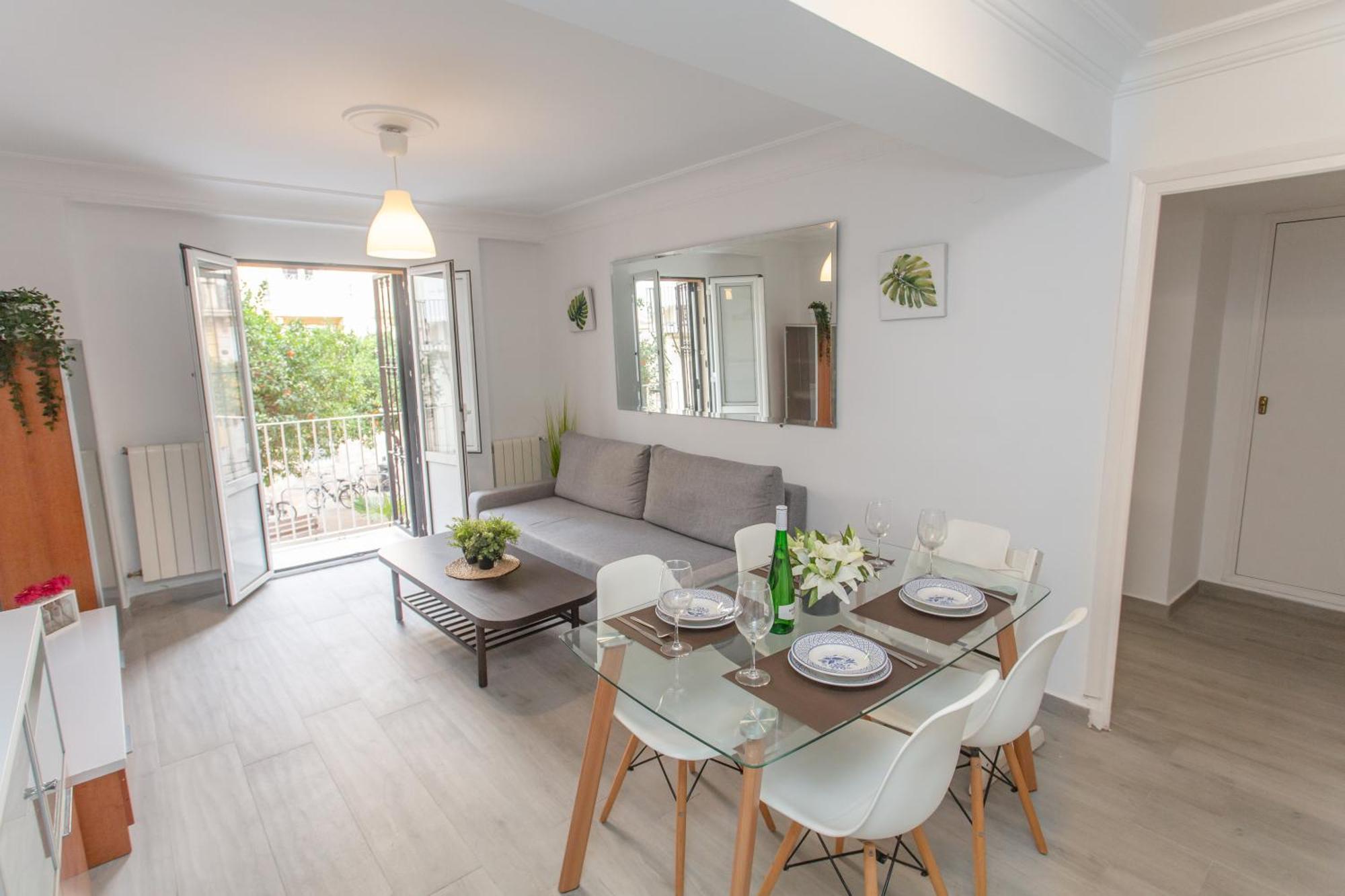 Vlc - Tranquilo Apartamento En Plaza Cisneros 瓦伦西亚 外观 照片